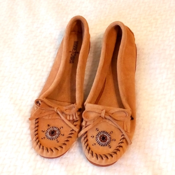 Shoes Jeweled Moccasins Like New Size Poshmark